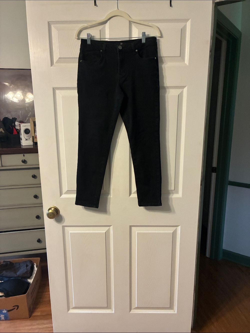 1822 Denim Women’s Skinny Black Denim Jeans